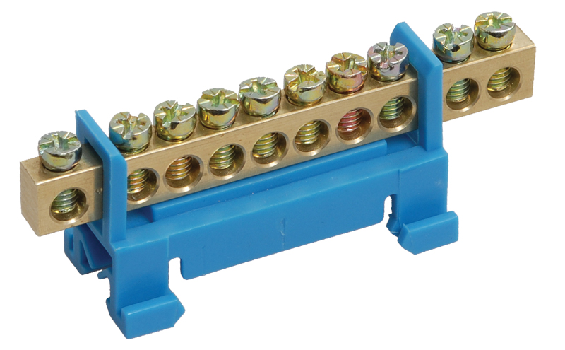 Изображение товара IEK ШНИ 6х9 10 С С шина ноль ноль с изолятором