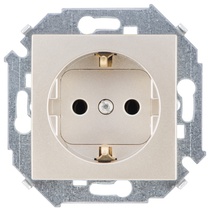 Изображение товара Simon 15 Шампань Розетка с/з, 16А, 250В, винт.зажим