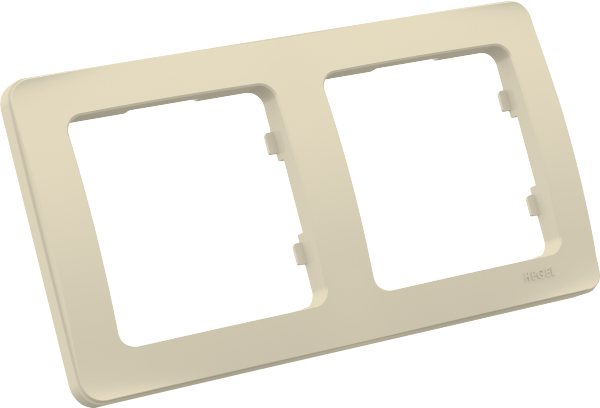 Изображение товара R402-01 Рамка 2-ая слоновая кость