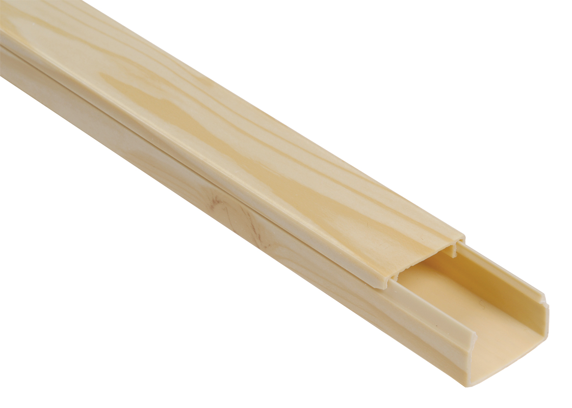 Изображение товара IEK ELECOR Кабель-канал 20х10 сосна (1шт.= 2 м.)