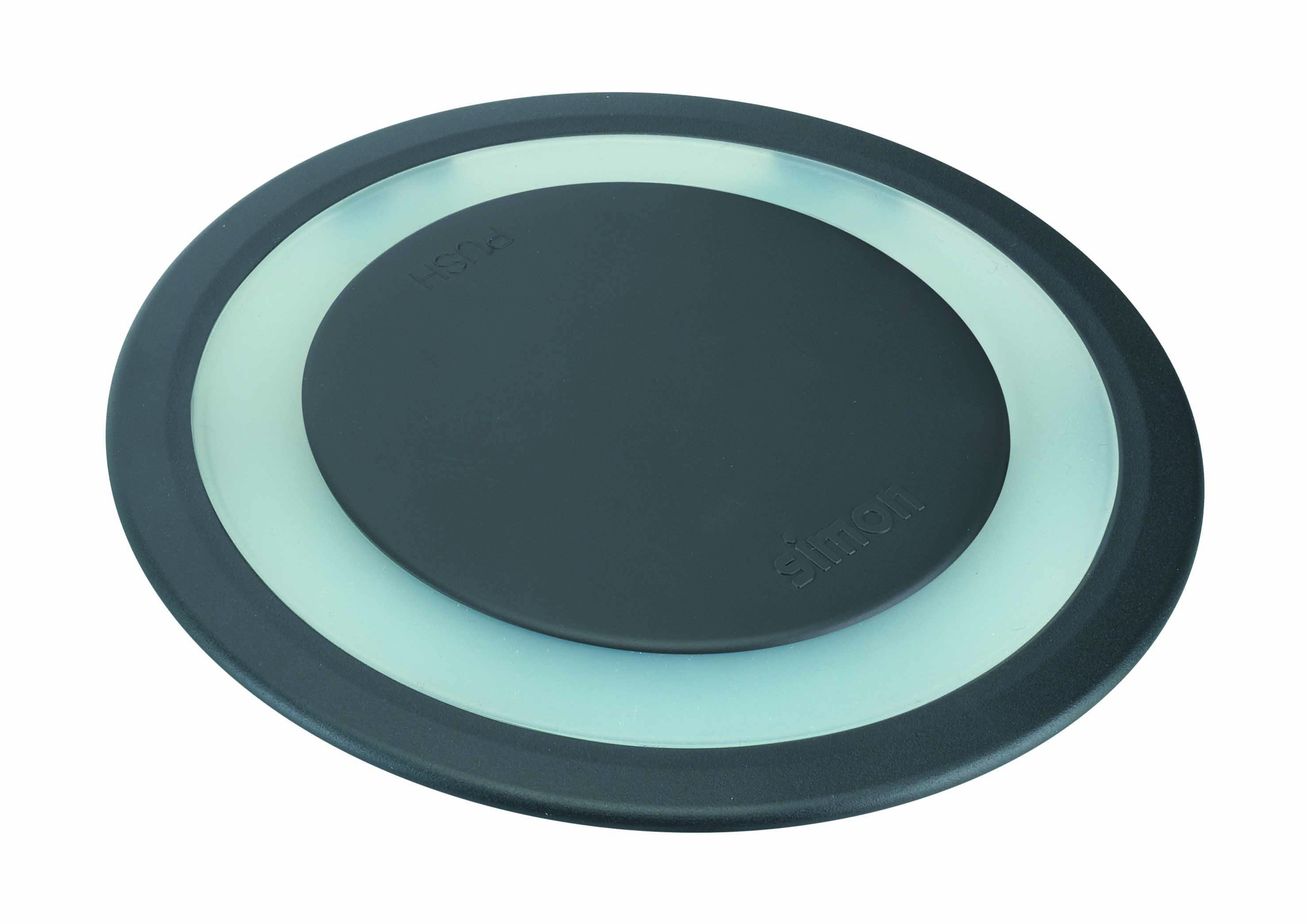 Изображение товара Simon Connect Графит Рамка и крышка (комплект) для телеблока