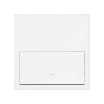 Изображение товара Simon 100 Белый матовый Кит 1 пост, фронт. 1 рамка «минимум» + 1 клавиша выключателя