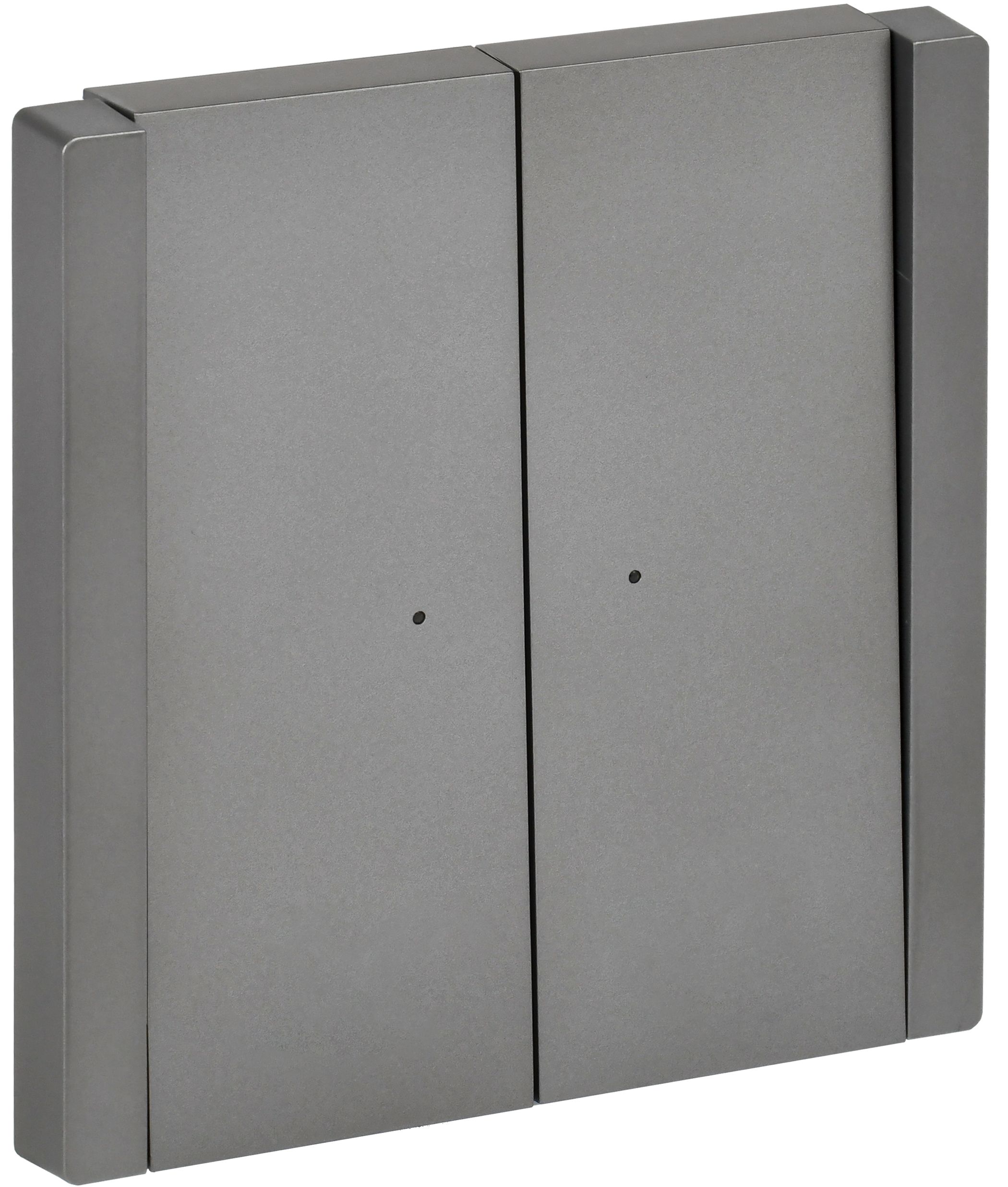 Изображение товара IEK FORTE&PIANO Сталь Выключатель 2-кл проходной с индикатором 10А FP508