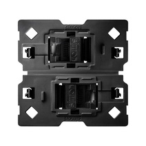 Изображение товара Simon 100 Розетка 2xRJ45 Cat.6 с адаптером