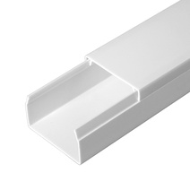 Изображение товара Промрукав Кабель-канал белый 2-й замок в п/э 40х25 (30м/уп)