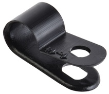 Изображение товара IEK Скоба крепежная 6мм нейлоновая черная (50шт)