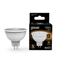 Изображение товара Gauss Лампа MR16 7W 600lm 3000K GU5.3 LED