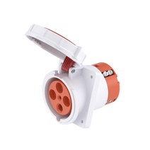 Изображение товара DKC Розетка панельная с наклоном PAS IP67 63A 3P+E 400В