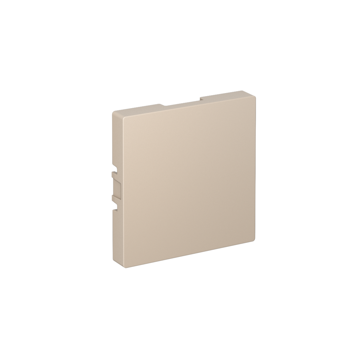 Изображение товара Systeme Electric AtlasDesign Песочный Заглушка без суппорта для многопостовых рамок