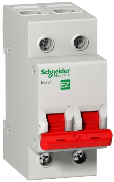 Изображение товара Schneider Electric EASY 9 Выключатель нагрузки 2P 63А