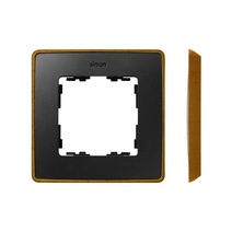 Изображение товара Simon 82 Detail Графит, основание латунь Рамка 1-ая