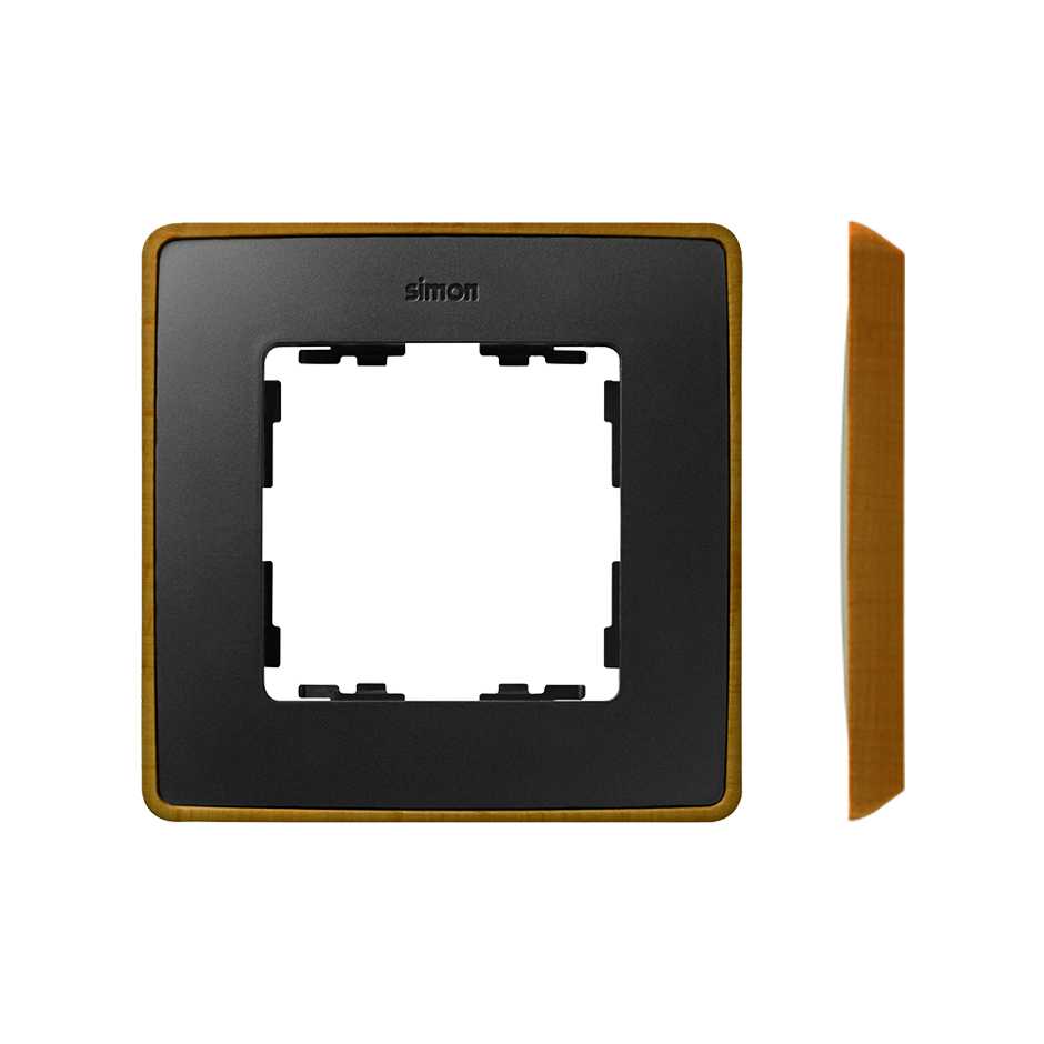 Изображение товара Simon 82 Detail графит с латунным основанием