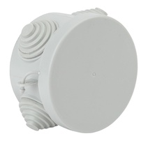 Изображение товара ЭРА Распаячная коробка KOR-65-40-4g открытой установки серая 65х40мм с гермовводами 4 вх. IP54