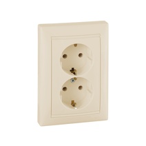 Изображение товара Legrand DIY Valena Крем Розетка 2-ая с/з.