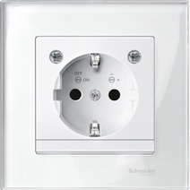 Изображение товара Schneider Electric Merten SM M-Elegance Стекло Белое Рамка 1-ая
