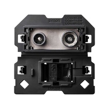 Изображение товара Simon 100 Розетка комбинированная R-TV+SAT одиночная + RJ45 Cat.6