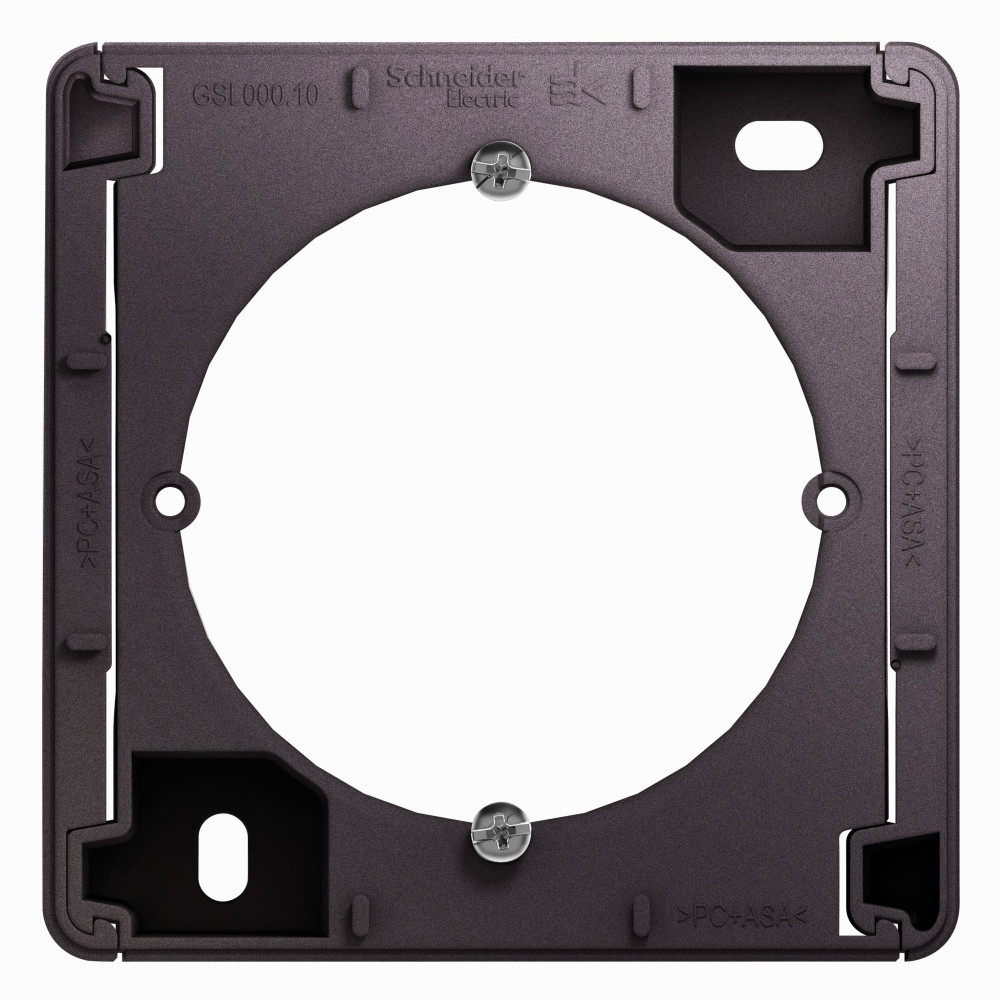 Изображение товара Коробка Systeme Electric Glossa Фиолетовый для наружного монтажа