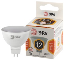 Изображение товара ЭРА Лампа светодиодная STD LED MR16-12W-827-GU5.3 12Вт софит теплый белый свет GU5.3