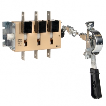 Изображение товара EKF PROxima Выключатель-разъединитель 32У-37A31240-R 400А, 1 направ. с д/г камерами, с передней смещённой рукояткой MAXima.