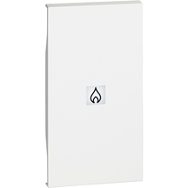 Изображение товара BT Living now Белый Лицевая панель с символом нагреватель для выключ и переключ 2 мод.