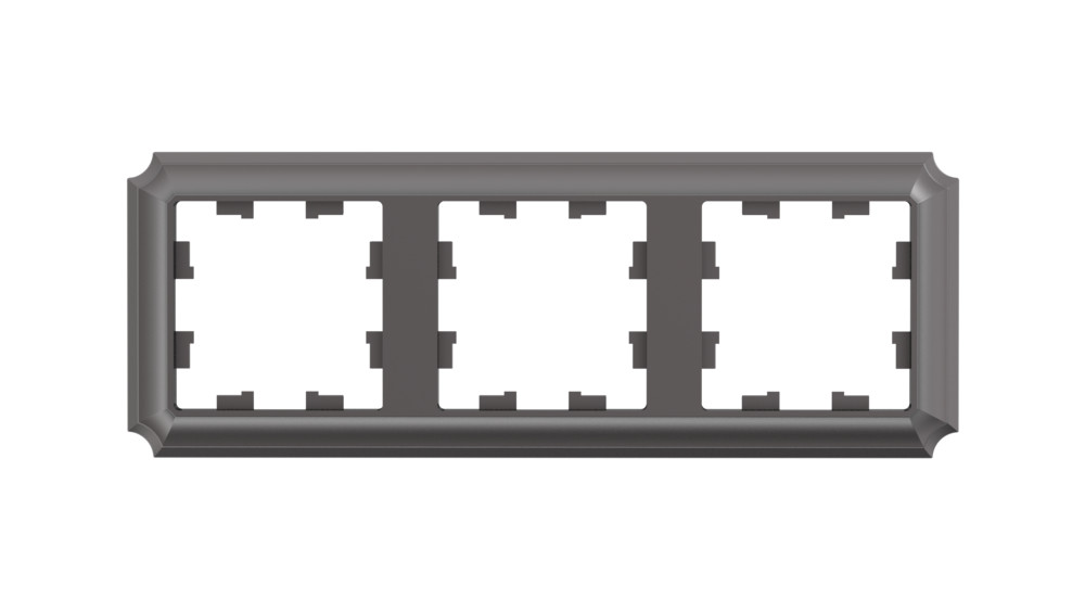 Изображение товара Systeme Electric AtlasDesign Antique Мокко Рамка 3-ая, универсальная