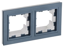 Изображение товара IEK BRITE BASE Маренго Рамка 2-м IP44 РУ-2-БрМ-44