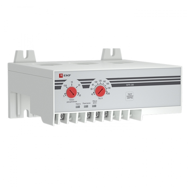 Изображение товара Реле защиты двигателя MPR EKF PROxima - защита 3Ф, 210-250 В AC, DIN-рейка