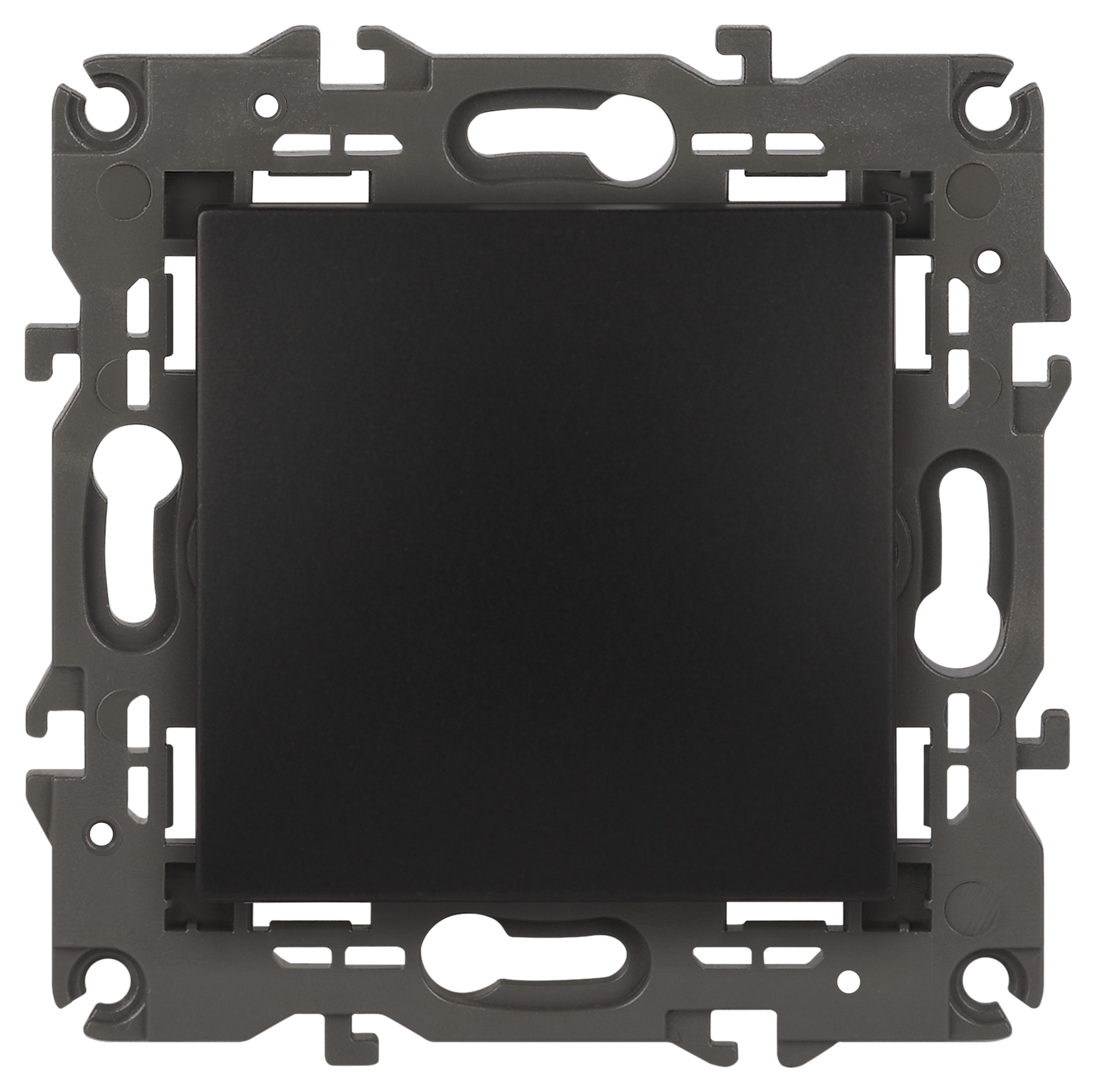 Изображение товара Эра Выключатель Elegance 14-1101-05 10А 250В IP20 антрацит