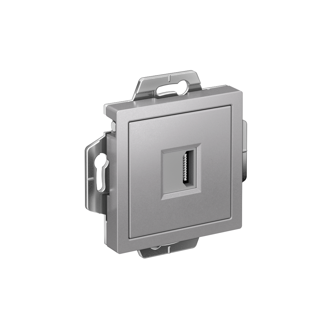 Изображение товара Systeme Electric AtlasDesign Алюминий Розетка HDMI, механизм