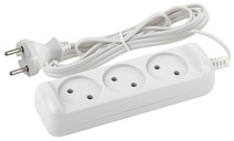 Изображение товара ЭРА Удлинитель электрический  UX-3-3m без заземления 3 розетки 3м ШВВП 2x0,75мм2 6А