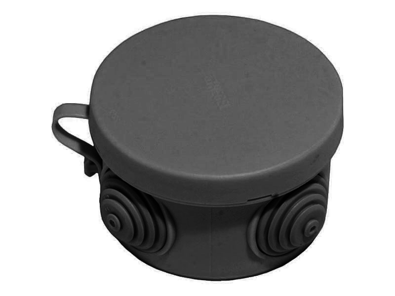 Изображение товара КР2601-08 Коробка разветвительная (черная)