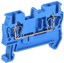 Изображение товара IEK Клемма пружинная КПИ 2в-2,5 31А синий