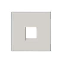 Изображение товара ABB SKY Дюна Накладка для телекоммуникационных розеток типа 8117... и/или 8118...