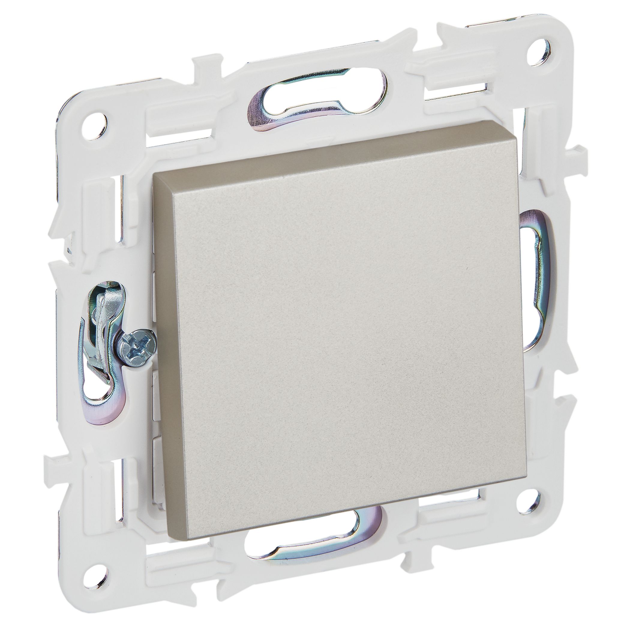 Изображение товара IEK SKANDY Шампань Выключатель 1-клавишный 10А SK-V01Sh