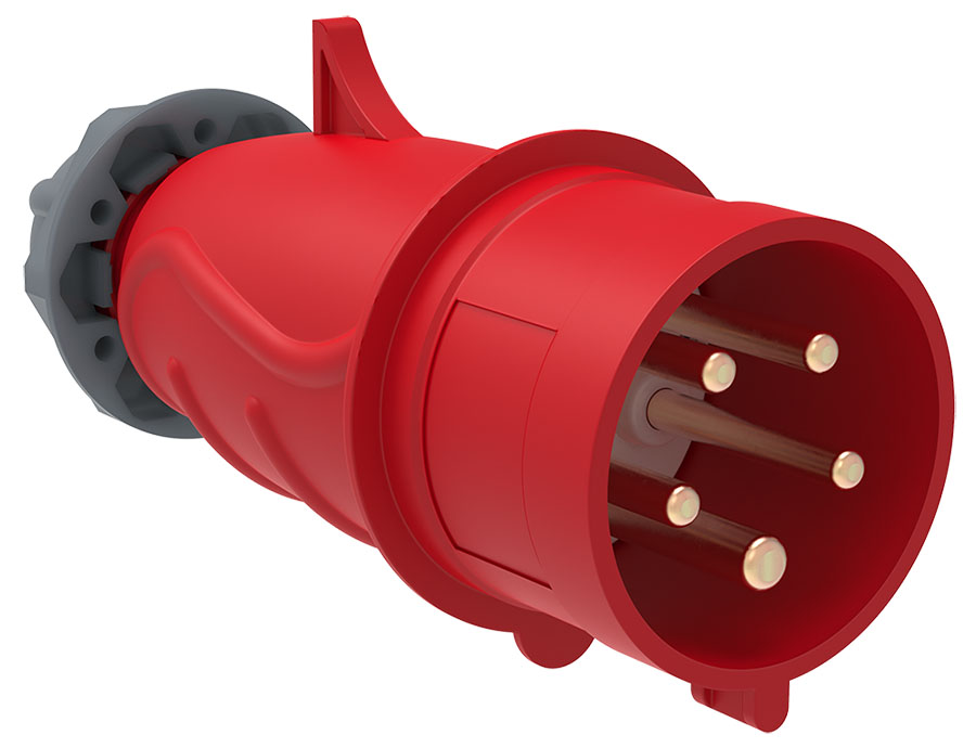 Изображение товара IEK MAGNUM СИ-015, 400В, 5-полюсная переносная вилка IP44