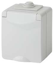 Изображение товара ЭРА Розетка Эксперт 11-2601-03 2P+E IP65 16A-250В ОУ