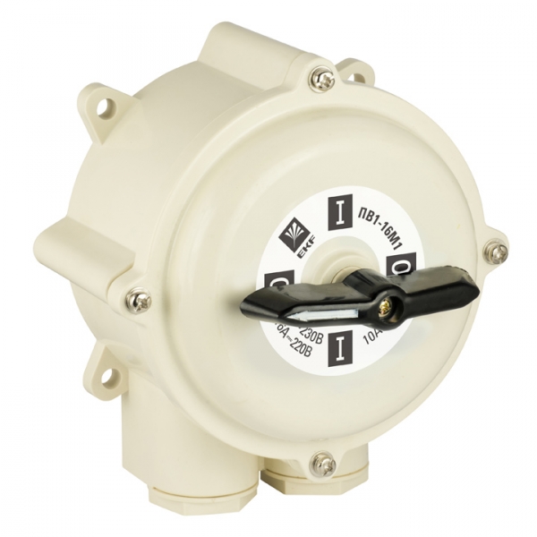 Изображение товара EKF PROxima Пакетный переключатель ПП 2-16/Н2 М2 пл. IP56.