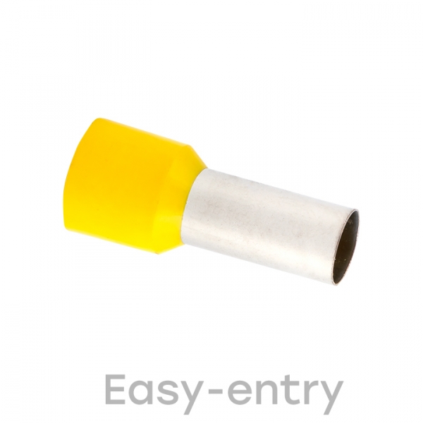 Изображение товара EKF PROxima Наконечник штыревой втулочный изолированный НШвИ 25,0-16 (50шт.).