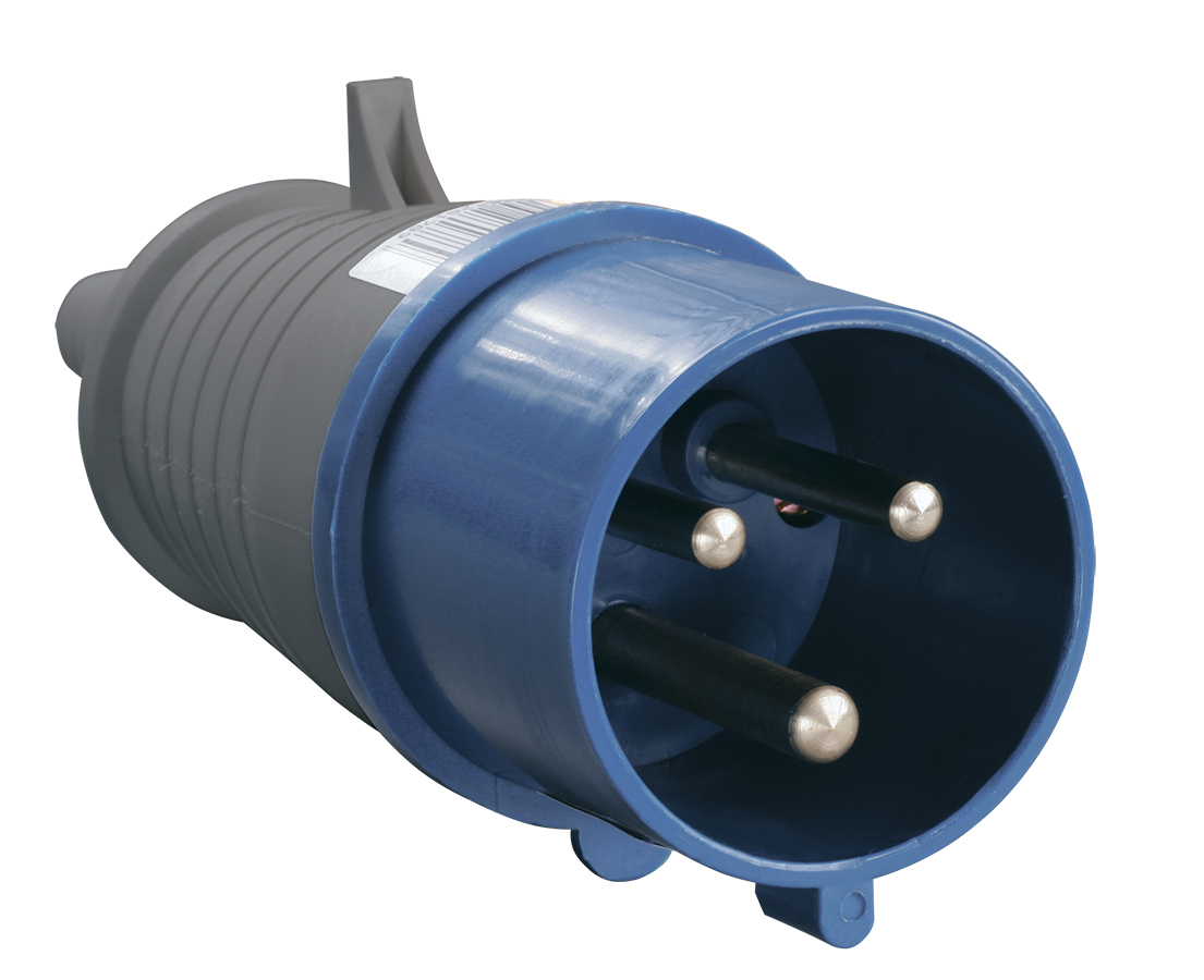 Изображение товара IEK Вилка 023 2Р+РЕ 32А 220В IP44