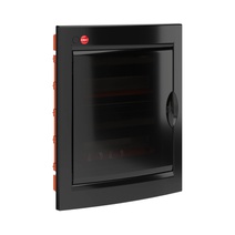 Изображение товара DKC RAM base Щиток встраиваемый с дверцей 24 мод.,IP41, черный, с клеммным блоком 63А