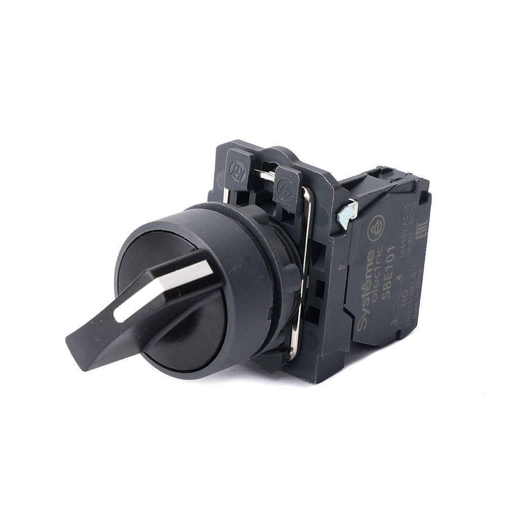 Изображение товара Systeme Electric Переключатель SB5 в сборе модульный 22мм 2 позиции с фиксацией 1НО