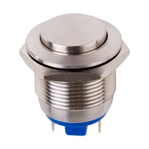 Изображение товара REXANT Кнопка антивандальная Ø19 Б/Фикс (2с) (ON)-OFF выпуклая.