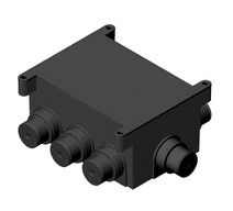 Изображение товара Hegel Коробка установочная д/монолитных стен, 8 вводов,  внутр разм 118x76x58 мм, высота 60 мм,  IP 44