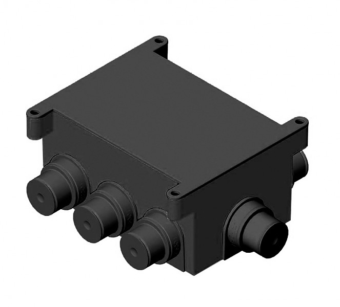 Изображение товара Установочная коробка д для монолитных стен 8 вводов IP44 400 В Hegel