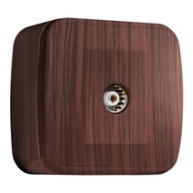 Изображение товара EKF Basic Минск Темное дерево Розетка TV, 75Ом, 5-862МГц, ОП. Изображение товара EKF Basic Минск Темное дерево Розетка TV, 75Ом, 5-862МГц, ОП.