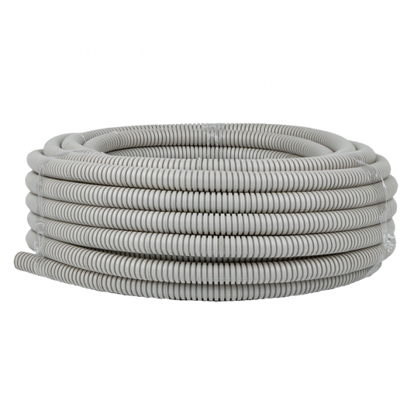 Изображение товара EKF PROxima Труба гофр. ПВХ Plast с зондом d20мм (25м.).