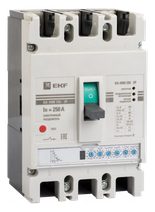 Изображение товара EKF PROxima Автоматический выключатель ВА-99М 250/250А 3P 50кА с электронным расцепителем.