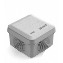 Изображение товара CHINT Коробка распаячная для наружнего монтажа с защелкивающейся крышкой, 4 гермоввода,70х70х40мм, IP55