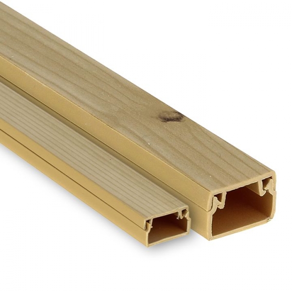 Изображение товара EKF PROxima Канал кабельный под светлое дерево (20х10) (96м) Plast.