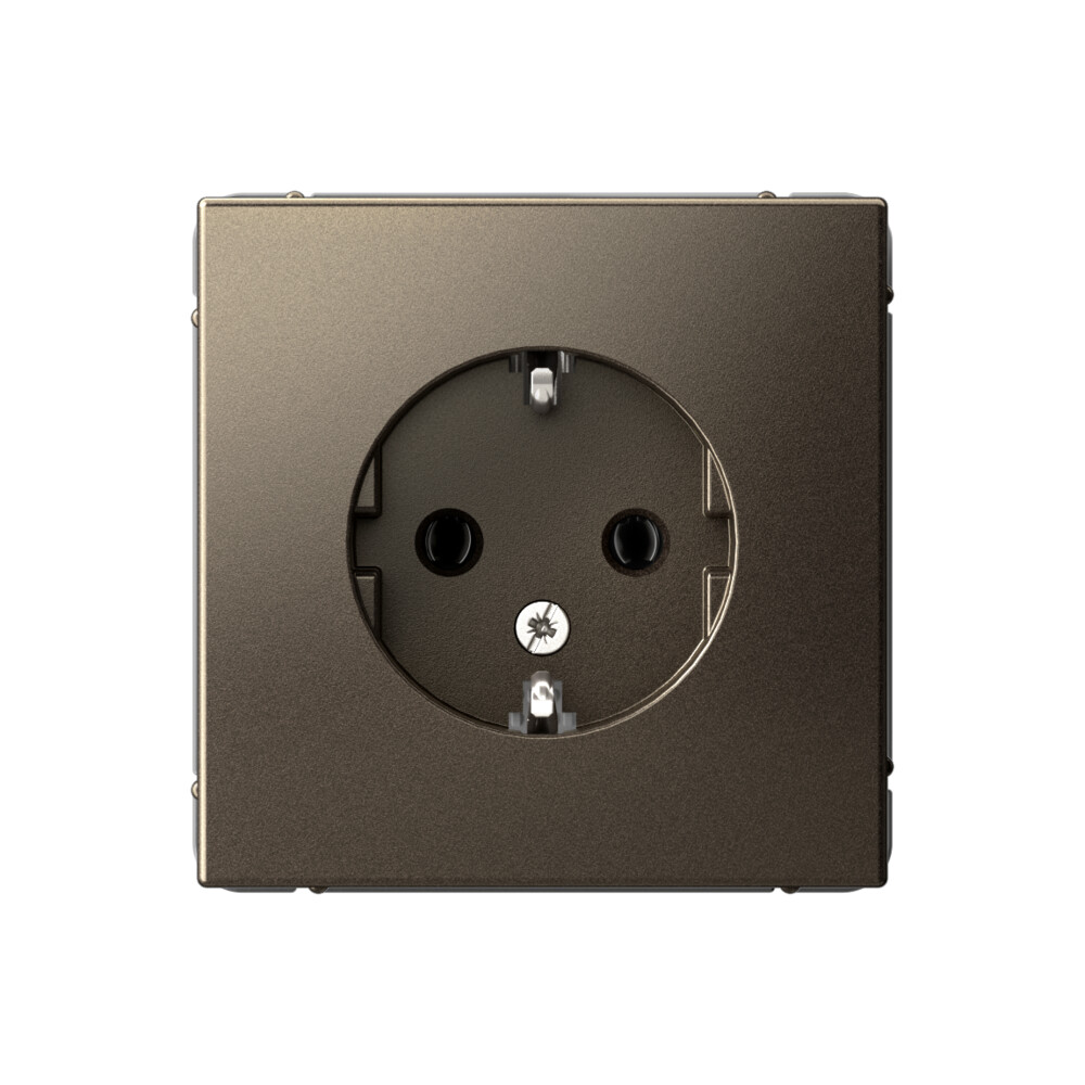 Изображение товара Systeme Electric ArtGallery Мокко Розетка с заземлением, 16А, механизм